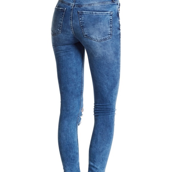 NWT Free People Busted Knee Skinny Jean - Picture 2 of 8